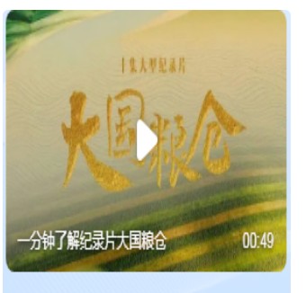 大国粮仓（中国大型粮食安全教育纪录片）