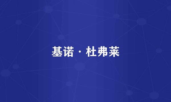 基诺·杜弗莱