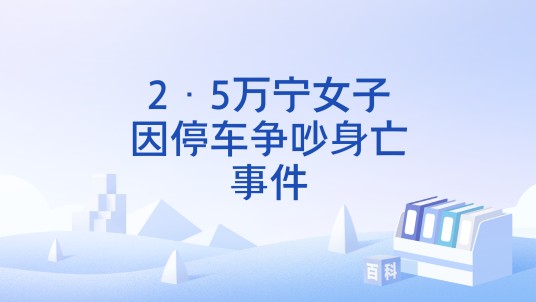 2·5万宁女子因停车争吵身亡事件