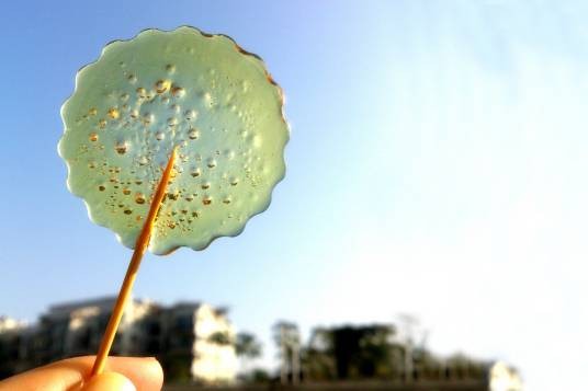 糖浆棒棒糖