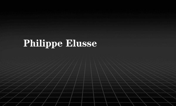 Philippe Elusse