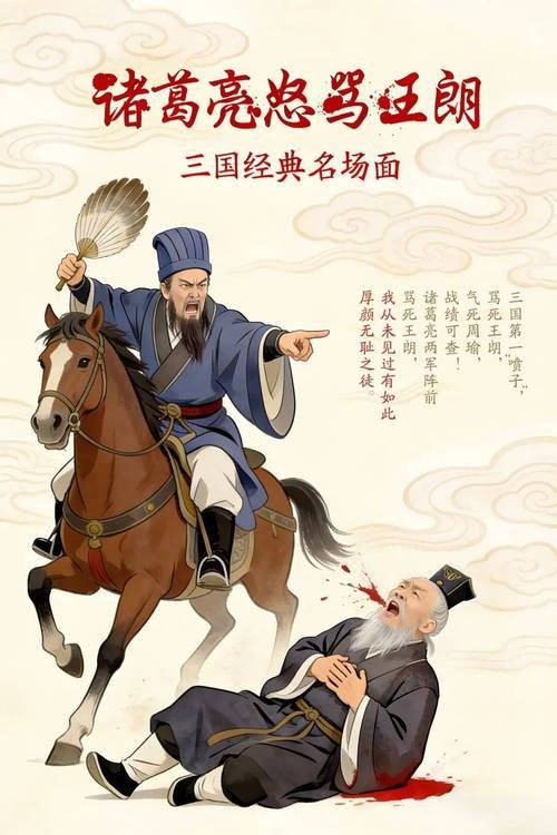 诸葛亮骂死王朗