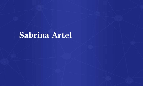 Sabrina Artel