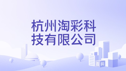杭州淘彩科技有限公司