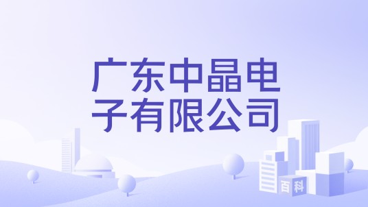 广东中晶电子有限公司
