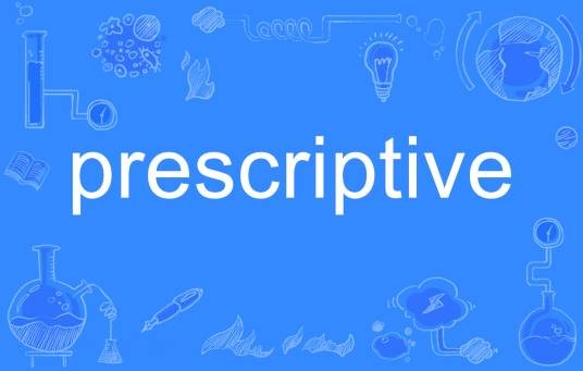 prescriptive