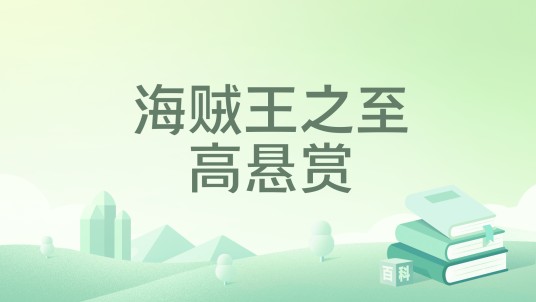 海贼王之至高悬赏