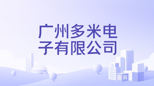 广州多米电子有限公司
