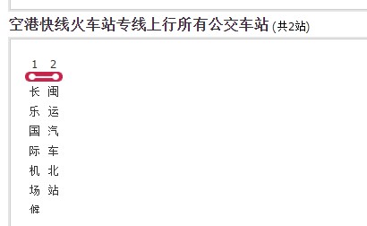 福州空港快线火车站专线