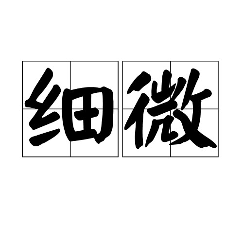 细微