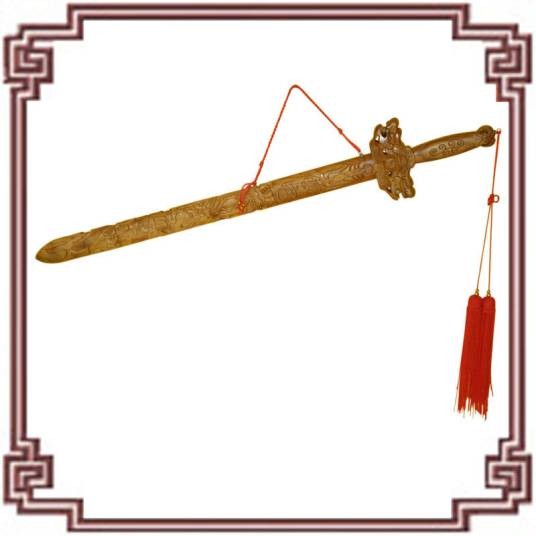 木剑（由木材制成的剑形器具或道具）