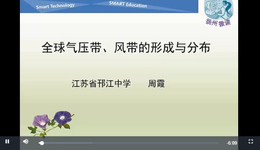 全球气压带风带的形成与分布