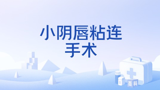 小阴唇粘连手术