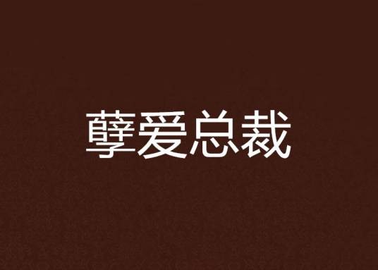 孽爱总裁