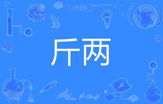 斤两（汉语词语）