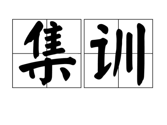 集训