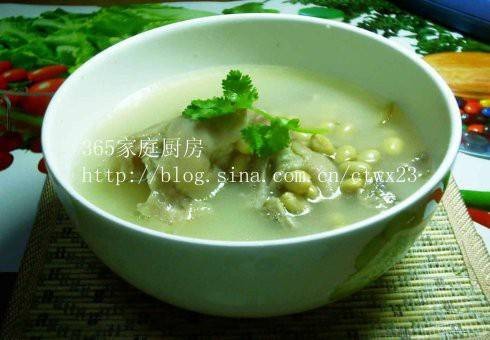 猪爪黄豆汤
