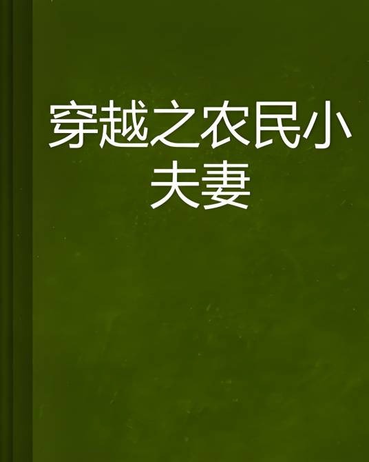 穿越之农民小夫妻