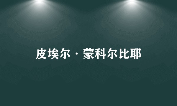 皮埃尔·蒙科尔比耶
