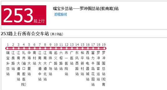 广州公交253路