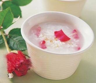 粥米煮花粥