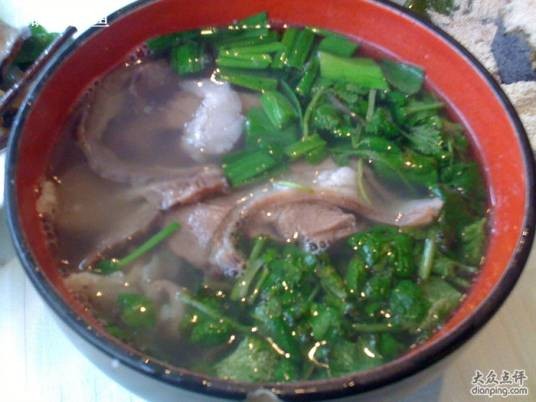 金沙羊肉粉