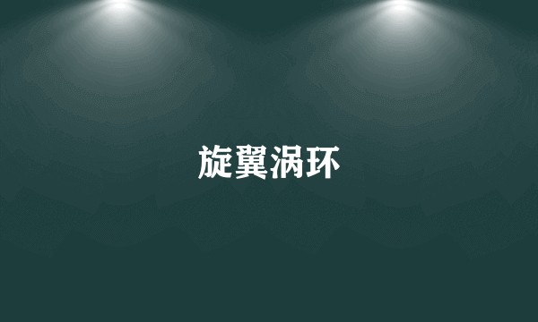 旋翼涡环