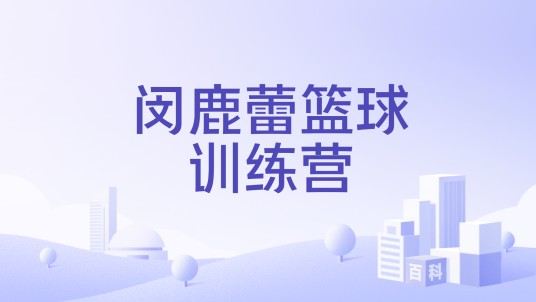 闵鹿蕾篮球训练营