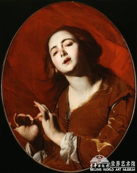女歌手（意大利画家贝尔纳多·卡瓦利诺画作）