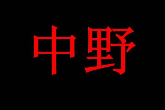 中野（汉语词汇）