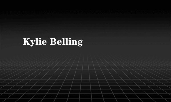 Kylie Belling