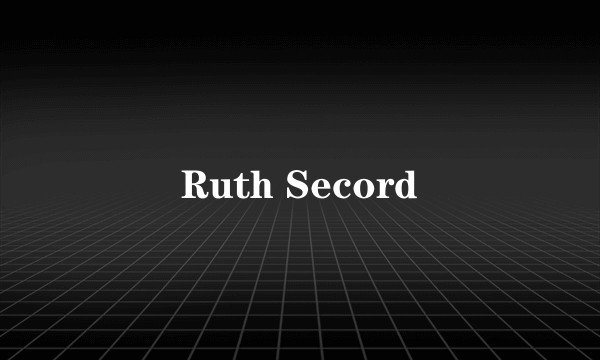 Ruth Secord