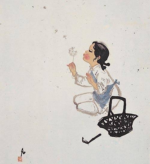 蒲公英（中国美术馆藏作品）