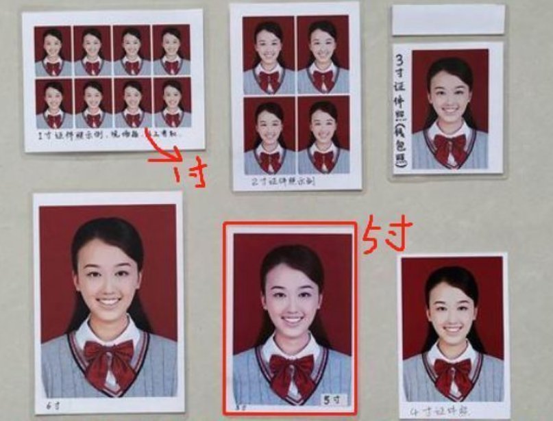 画图怎么把照片裁剪成5寸大小