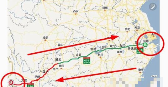 昆明到瑞丽高速公路多少公里