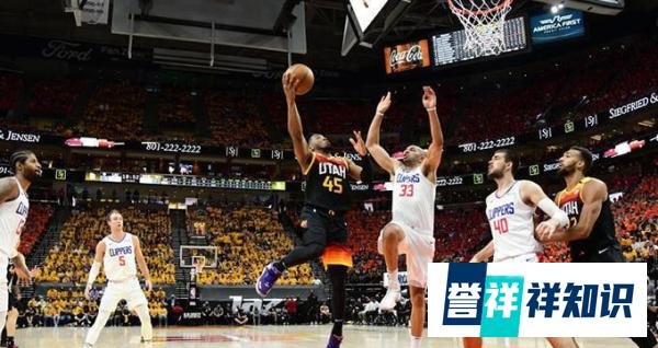 米切尔独砍45分 爵士逆转快船大比分1-0