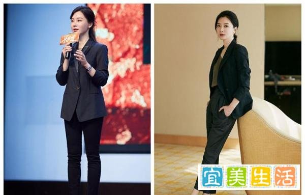 陈数正装出席老公音乐会，金丝眼镜气质好，不演职场女强人可惜了