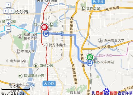 从高铁长沙南怎么去芙蓉区宝蓝街旺旺通讯