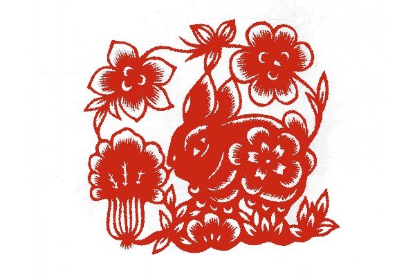 虎去兔来的新年祝福