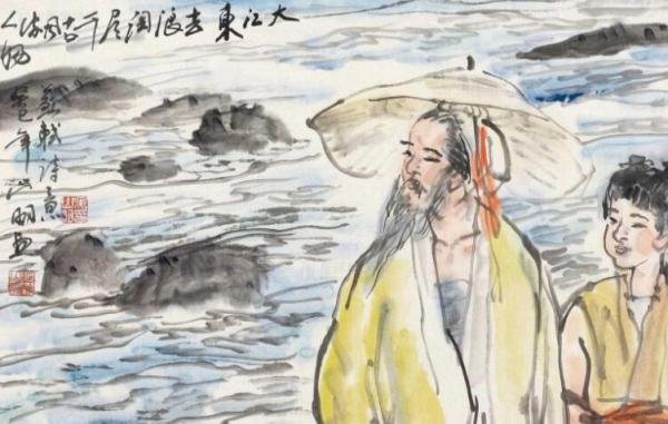 大江东去浪淘尽下一句是什么 大江东去浪淘尽的全诗