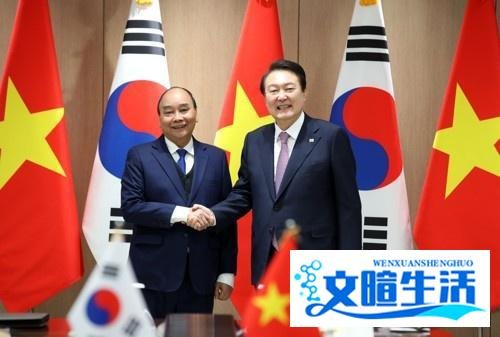 【韩联社】韩越领导人举行会谈 商定提升双边关系
