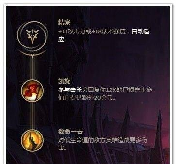 LOL劫中单符文推荐