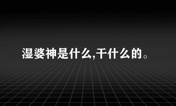湿婆神是什么,干什么的。