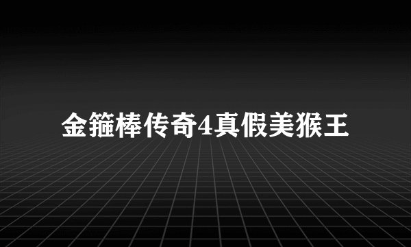 金箍棒传奇4真假美猴王
