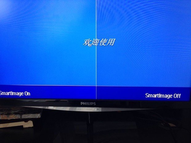 电脑屏幕上出现smartlmage on和smartlmage off什么意思？