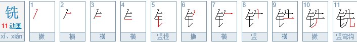 “铣”字怎么读？