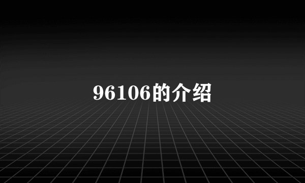 96106的介绍
