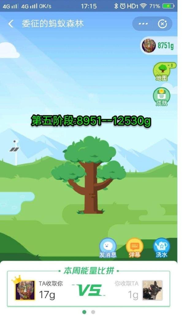 蚂蚁森林小树是如何长大的6个阶段图示