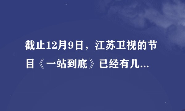 截止12月9日，江苏卫视的节目《一站到底》已经有几位站神了（列出姓名）。随便问一下檀越会参加诸神之战吗