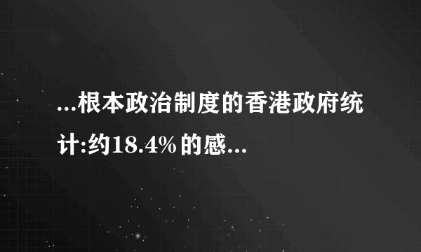 ...根本政治制度的香港政府统计:约18.4%的感染者曾出现长